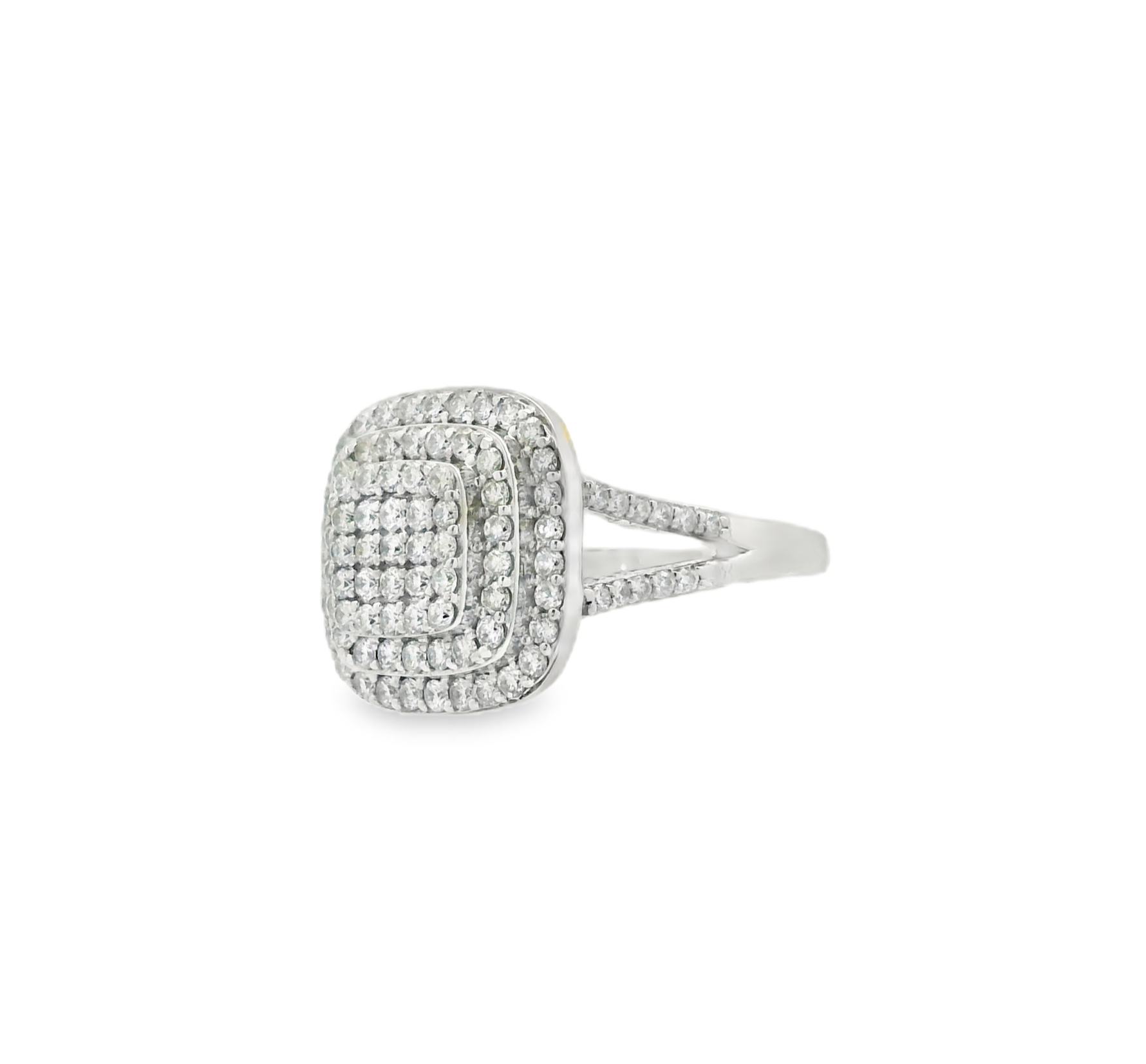 CUSHION HALO RING